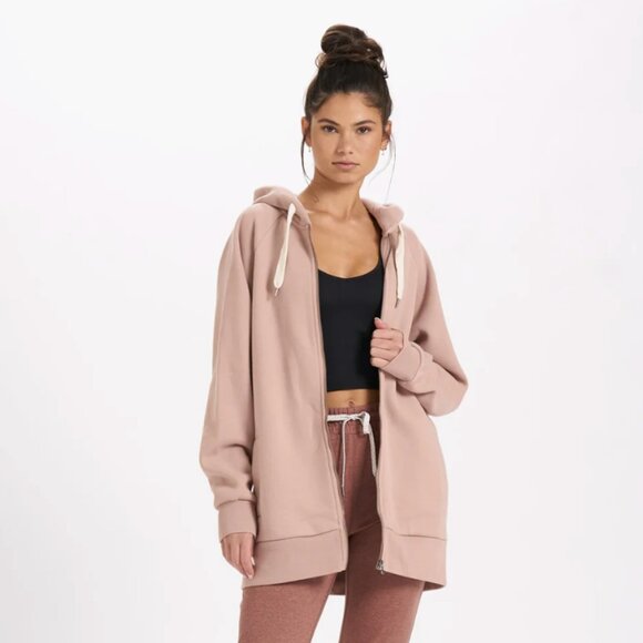 Vuori Tops - Vuori Restore Hoodie in Burnt Clay